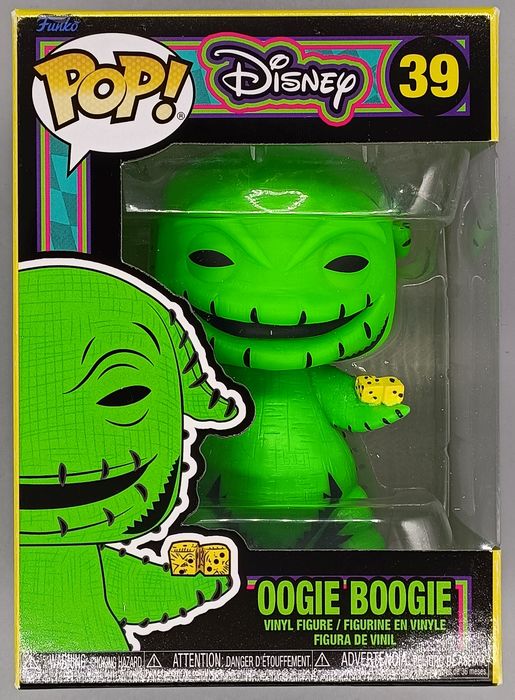 39 Oogie Boogie - Blacklight - Disney TNBC Funko POP Funko