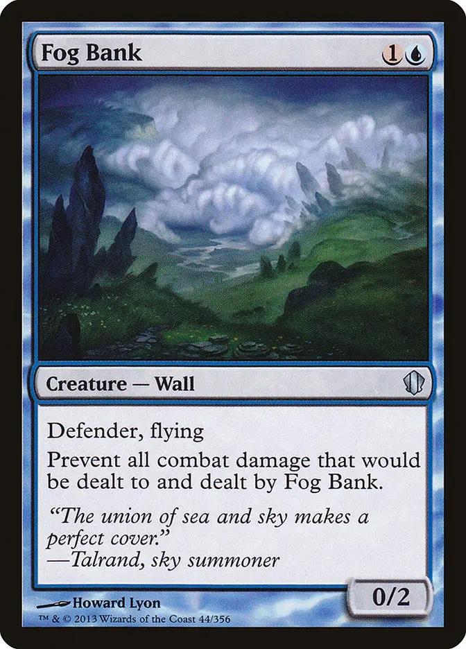 44 - Fog Bank - Commander 2013 - Normal - Magic: The Gathering Card