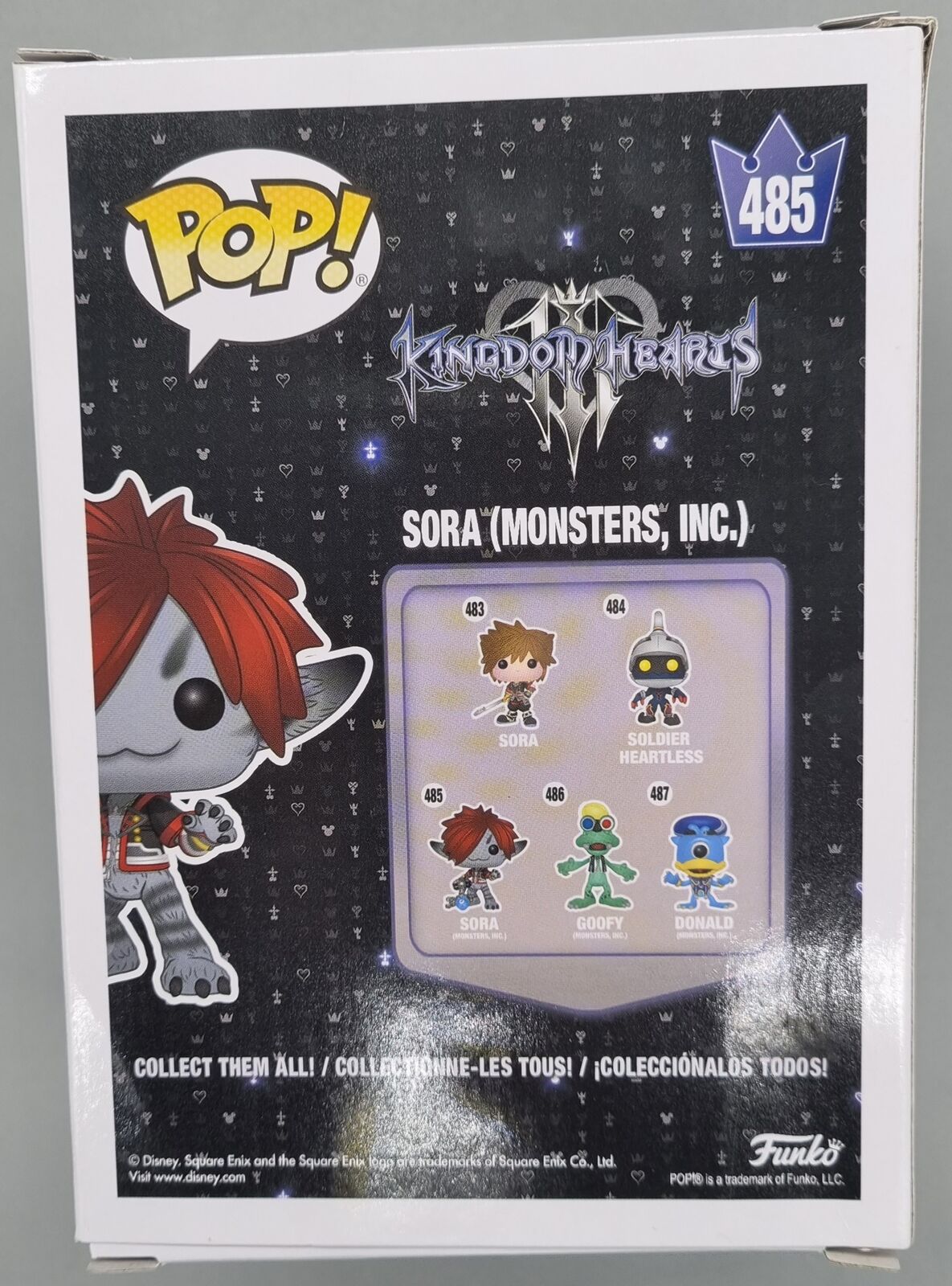 485 Sora (Monsters Inc.) - Flocked Disney - Kingdom Hearts Funko POP