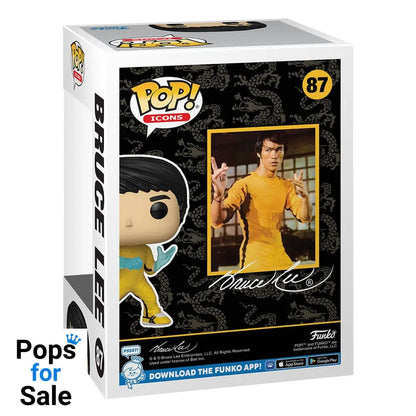 87 Bruce Lee - Bruce Lee - Icons Funko POP - Brand New