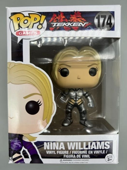 174 Nina Williams (Silver Suit) - Tekken - Box Damaged Funko POP Funko