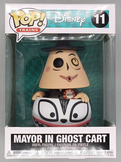 11 Mayor in Ghost Cart - Trains - Disney TNBC - Funko POP - Box Damaged Funko
