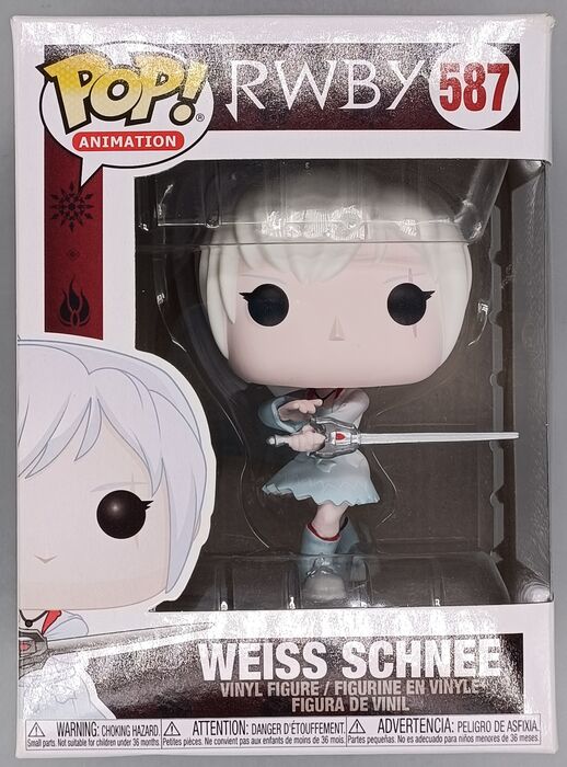 587 Weiss Schnee - RWBY - Box Damaged Funko POP
