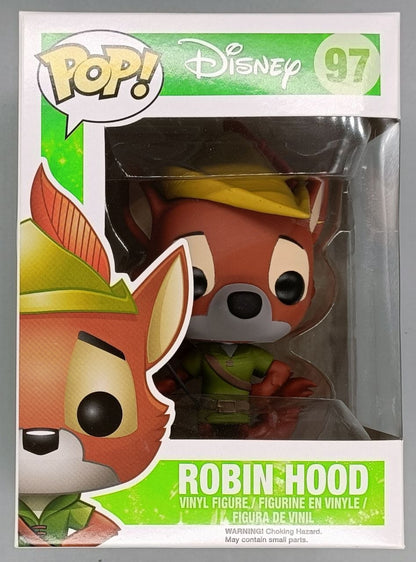 97 Robin Hood - Disney Robin Hood Funko POP - Box Damaged Funko