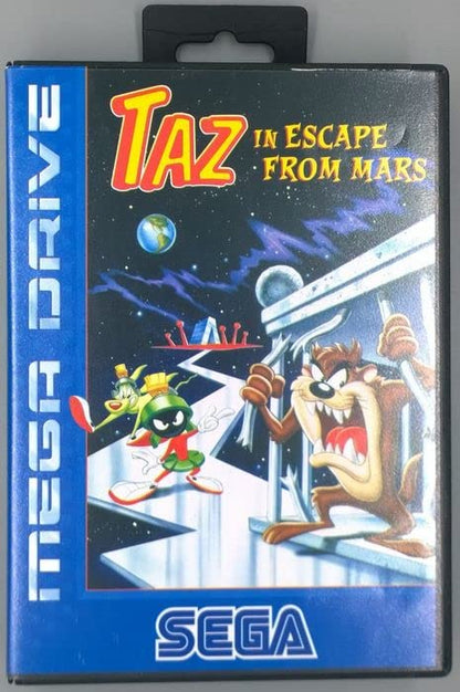 Taz in Escape from Mars for Sega MegaDrive Mega Drive - UK CIB SEGA
