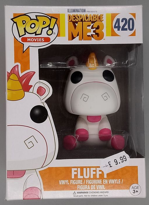 420 Fluffy - Despicable Me 3 - Box Damaged Funko POP Funko