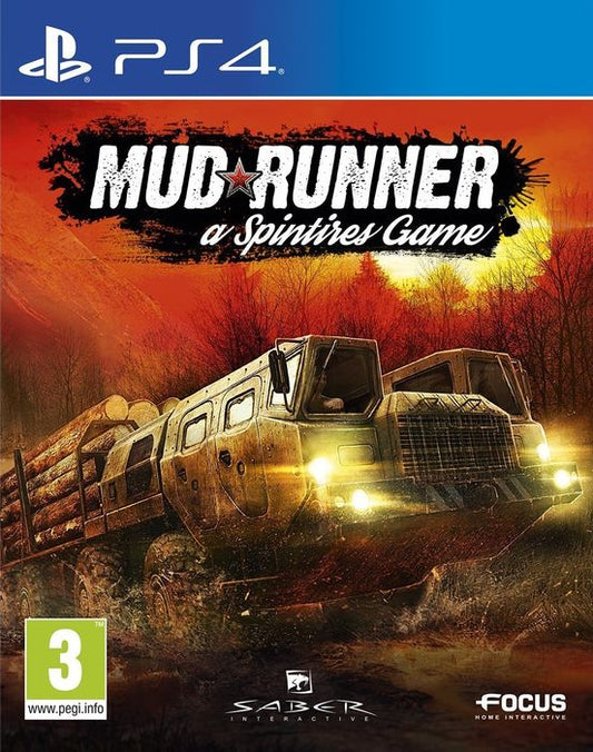Mudrunner for Playstation 4 (PS4) Saber Interactive