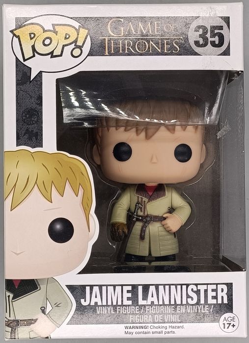 35 Jaime Lannister (Gold Hand) - Game of Thrones - Box Damaged Funko POP