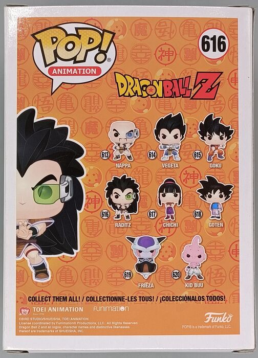 616 Raditz - Dragon Ball Z Funko POP