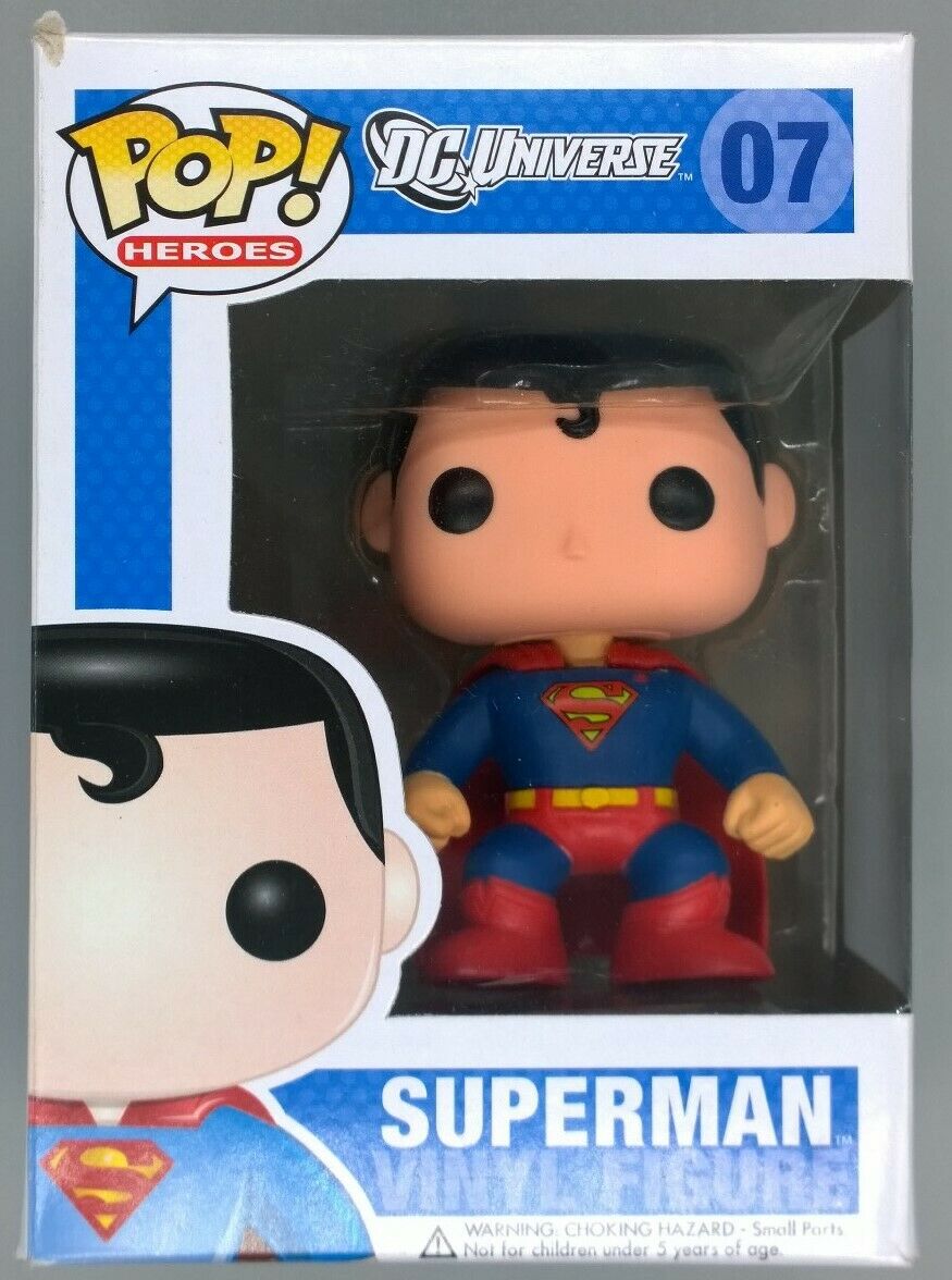 07 Superman (DC Universe) - Box Damaged Funko POP Funko