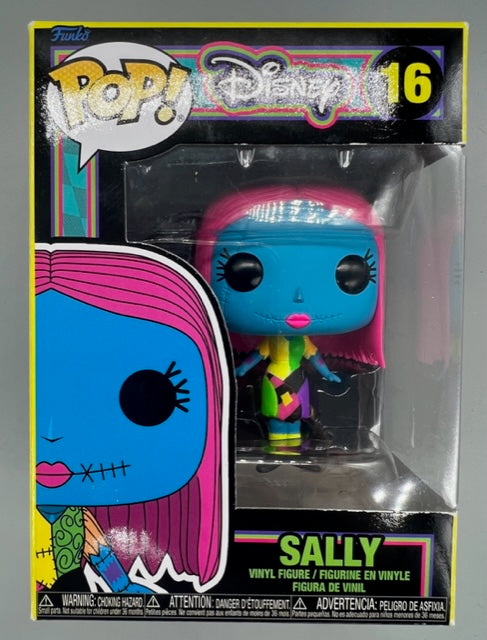16 Sally - Blacklight - Disney TNBC - Box Damaged Funko POP
