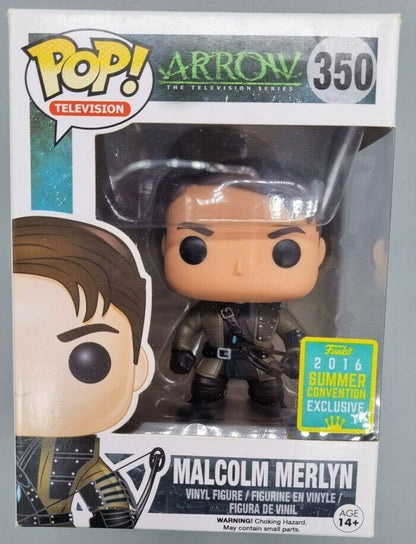 350 Malcolm Merlyn - Arrow - 2016 Con Funko POP