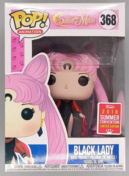 368 Black Lady - Sailor Moon Funko POP - 2018 Con
