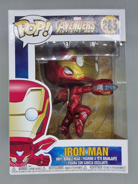 285 Iron Man - Marvel Avengers Infinity War - Box Damaged Funko POP Funko