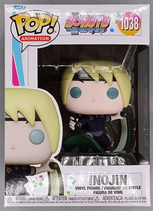 1038 Inojin - Boruto Naruto Next Generations - Box Damaged Funko POP Funko
