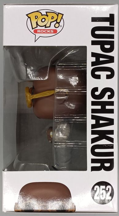 252 Tupac Shakur (Loyal to the Game) - Rocks - 2Pac Box Damaged Funko POP