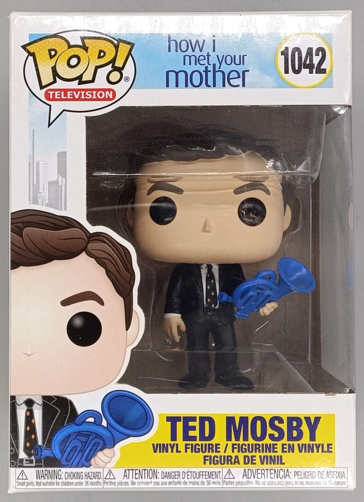 1042 Ted Mosby - How I Met Your Mother Funko POP - Box Damaged