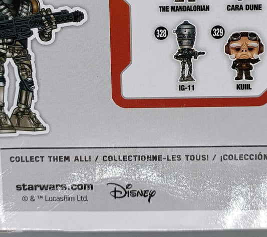328 IG-11 - Star Wars The Mandalorian - Box Damaged Funko POP