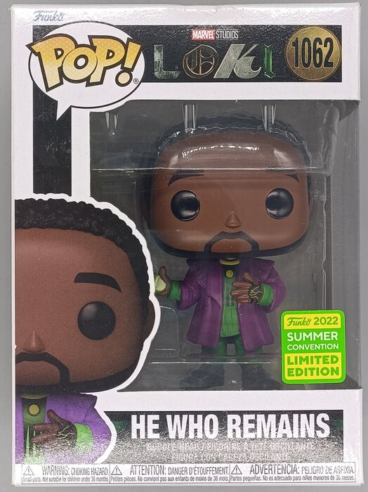 1062 He Who Remains - Marvel Loki - 2022 Con - Box Damaged Funko POP Funko