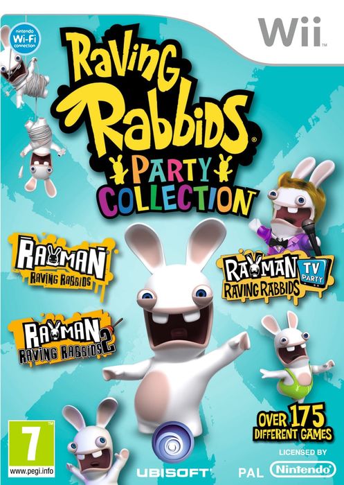 Raving Rabbids Party Collection for Nintendo Wii and Wii-U Nintendo