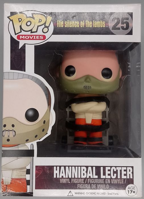 25 Hannibal Lecter - The Silence of the Lambs Horror - Box Damaged Funko POP Funko