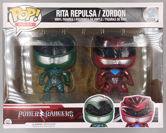 [2 Pack] Rita Repulsa / Zordon - Power Rangers - Box Damaged Funko POP