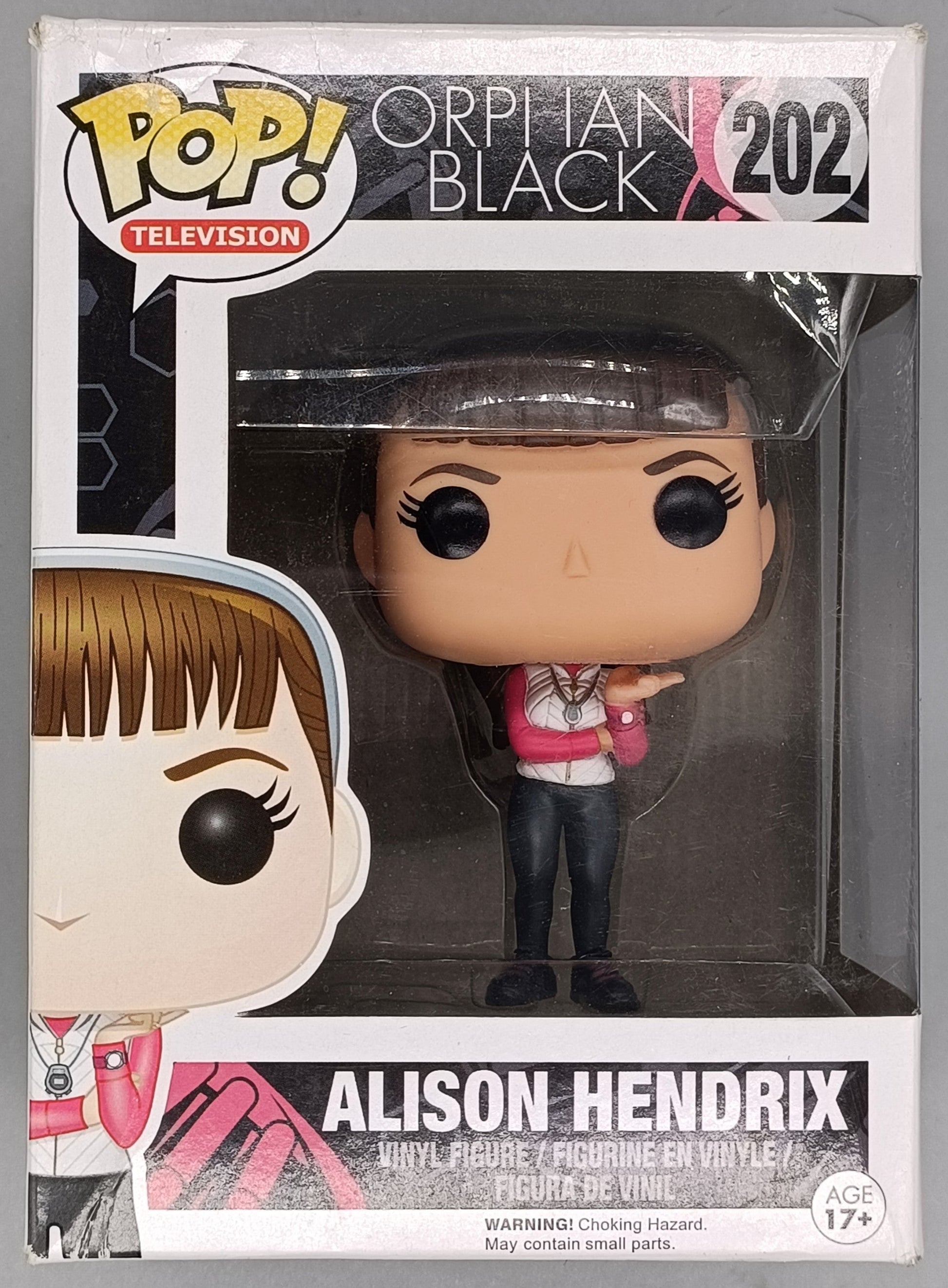 202 Alison Hendrix - Orphan Black - Box Damaged Funko POP