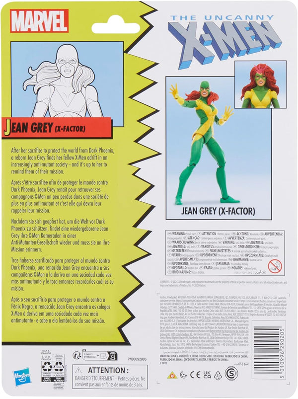 The Uncanny X-Men Marvel Legends Action Figure Jean Grey (X-Factor) 15 cm [New]