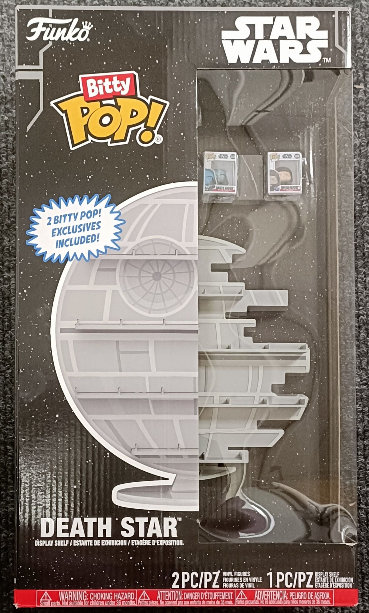 Star Wars Bitty POP! Vinyl Figure Display Death Star 20 cm - [New] Funko