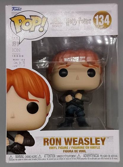 134 Ron Weasley (w/ Devil's Snare) - Harry Potter - Box Damaged Funko POP