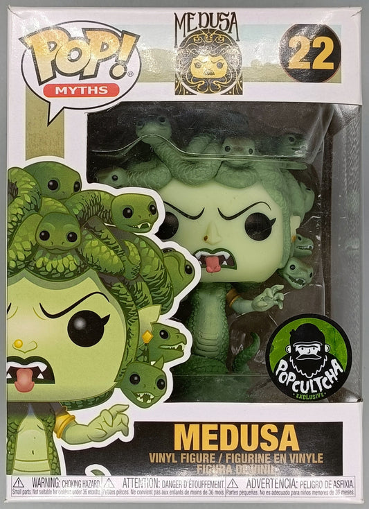 22 Medusa - Myths - Funko Exclusive - Box Damaged Funko POP