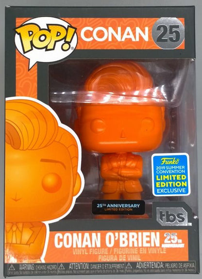 25 Conan O'Brien (Orange) - Conan - 2019 Con Funko POP