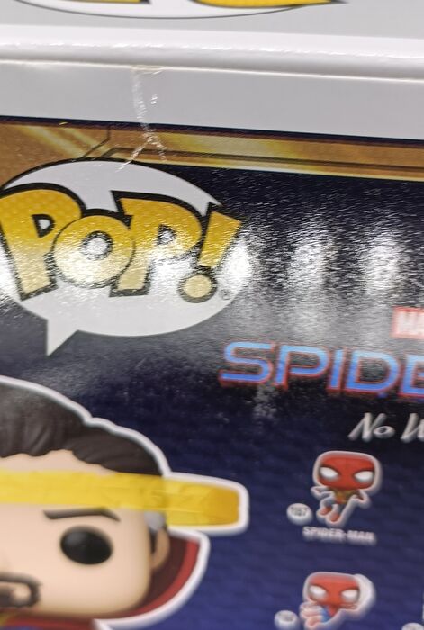 1162 Doctor Strange (Casting Sign) Marvel No Way Hom Box Damaged Funko POP