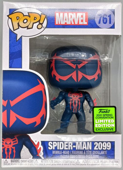 761 Spider-Man 2099 (Wingsuit) Marvel - 2021 Con Box Damaged Funko POP