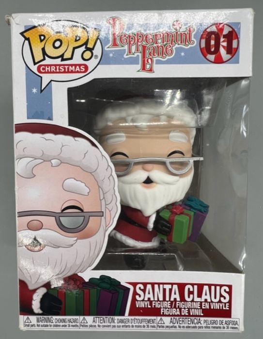 01 Santa Claus - Peppermint Lane - Christmas Funko POP Funko