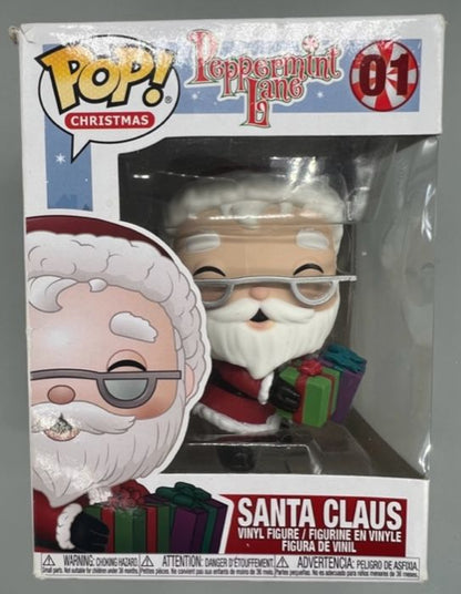 01 Santa Claus - Peppermint Lane - Christmas Funko POP Funko