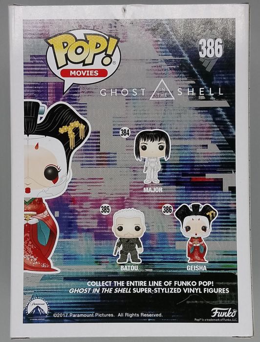 386 Geisha - Ghost in the Shell - Box Damaged Funko POP