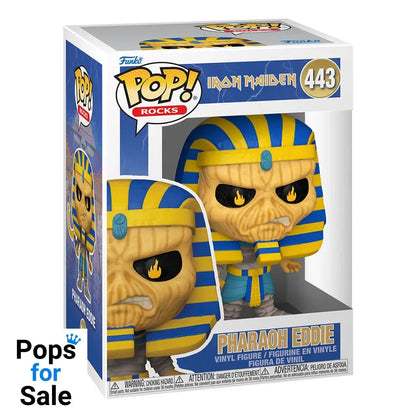 443 Pharoah Eddie - Iron Maiden - Rocks Funko POP - Brand New