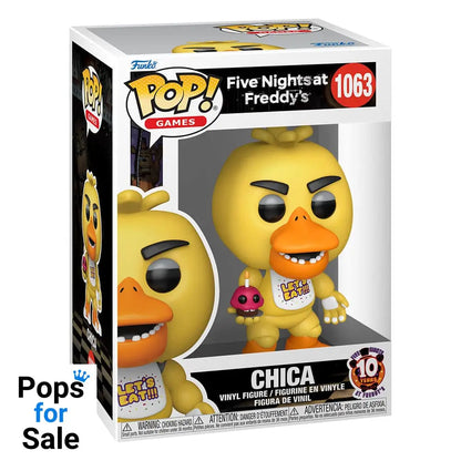 1063 Chica - Five Nights at Freddy's 10th Anniversary FNAF Funko POP - Brand New