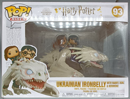 93 Ukrainian Ironbelly (w/ Harry- Hermione- & Ron) Rides Funko POP