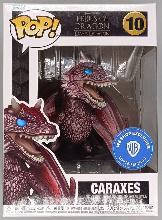 10 Caraxes Metallic House of the Dragon Funko POP