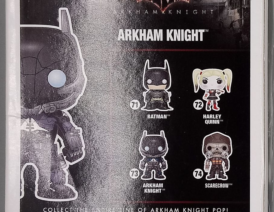 73 Arkham Knight - DC Batman Arkham Knight - Box Damaged Funko POP