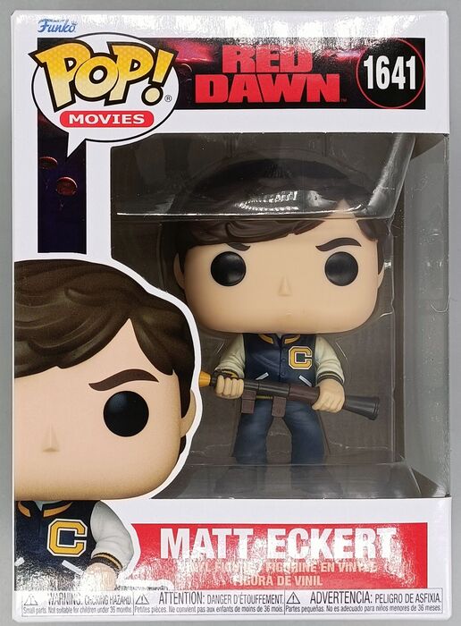 1641 Matt Eckert - Red Dawn Funko POP - Brand New