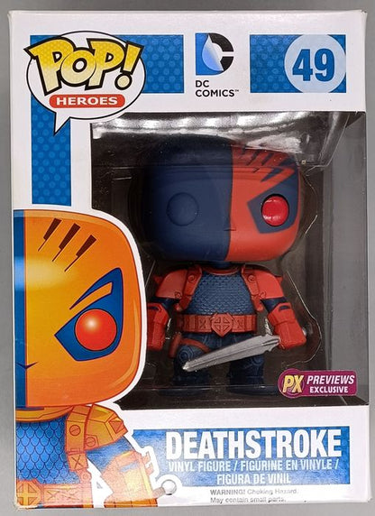49 Deathstroke - DC Comics - Box Damaged Funko POP Funko