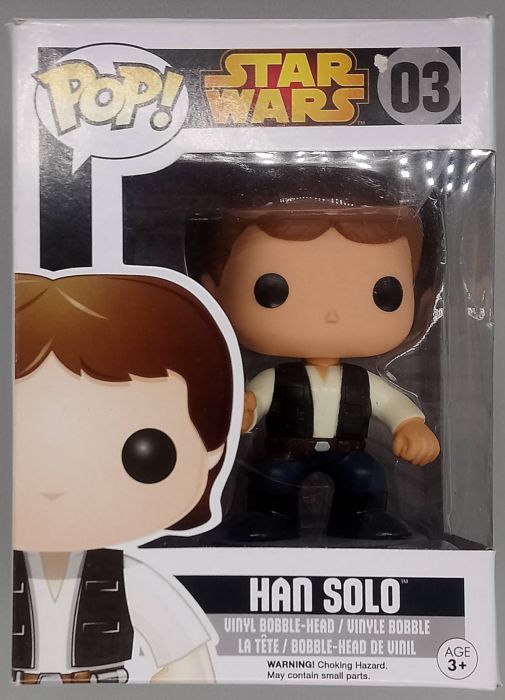 03 Han Solo (Vault Edition) - Star Wars - Box Damaged Funko POP Funko