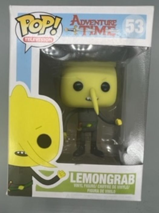 53 Lemongrab - Adventure Time - Box Damaged Funko POP Funko