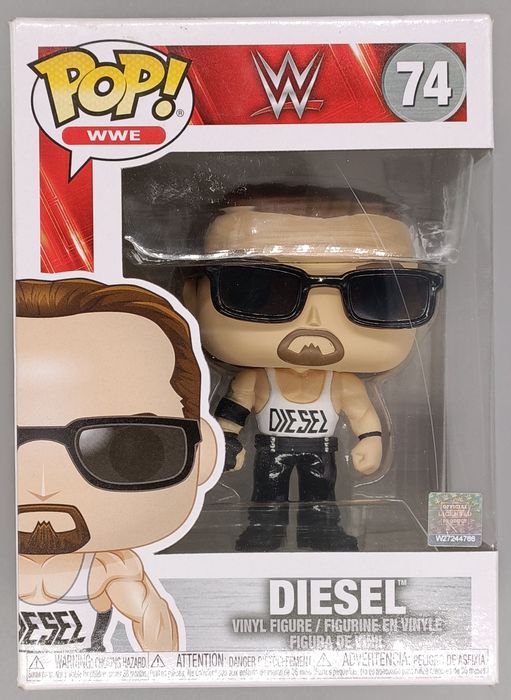 74 Diesel - WWE - Box Damaged Funko POP Funko