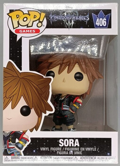 406 Sora - Kingdom Hearts - Box Damaged Funko POP