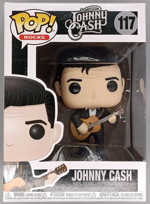 117 Johnny Cash - Rocks - Box Damaged Funko POP Funko