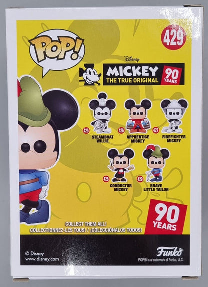 429 Brave Little Tailor Disney Mickey's 90th Funko POP - Box Damaged